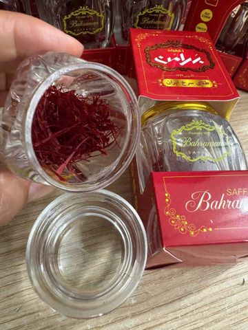 Nhụy Hoa Nghệ Tây Saffron Bahraman 1g - Thơm Nguyên Chất, Bổ Dưỡng - Gia Vị Cao Cấp Cho Ẩm Thực và Sức Khỏe