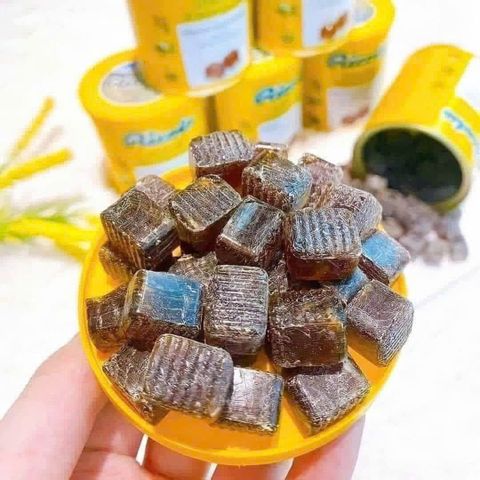 Kẹo Ngậm Ho Ricola Không Đường 250g - Giảm Ho, Thơm Mát, Giải Quyết Cơn Ho Tức Thì, Sự Lựa Chọn Lành Mạnh