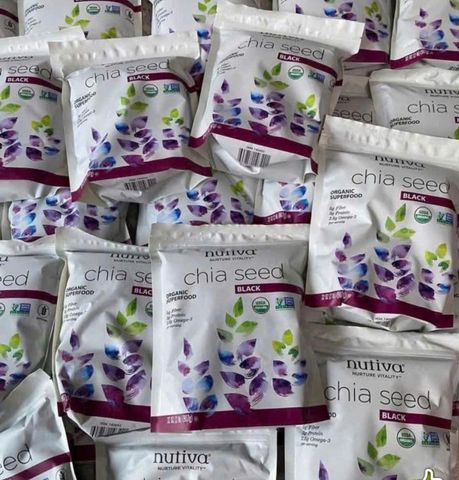 Hạt Chia Dinh Dưỡng Giàu Omega3 Canxi Nutiva Organic 907g – Bổ dưỡng, Tốt tim mạch