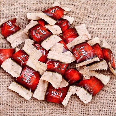 Kẹo Sâm Không Đường Red Ginseng HQ 500g - Bổ Dưỡng, Giảm Mệt Mỏi, Sản Phẩm Sức Khỏe Tuyệt Vời