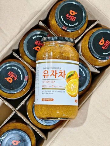 Mật Ong Chanh Hàn Quốc - Thức Uống Tăng Cường Đề Kháng, Hương Vị Tự Nhiên Thơm Ngọt, Giải Khát Lành Mạnh