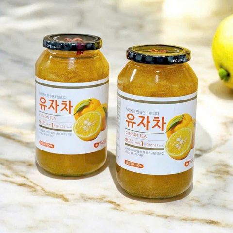 Mật Ong Chanh Hàn Quốc - Thức Uống Tăng Cường Đề Kháng, Hương Vị Tự Nhiên Thơm Ngọt, Giải Khát Lành Mạnh