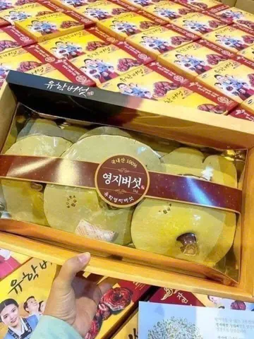 Nấm Linh Chi Cô Gái Hàn Quốc Thượng Hạng Geumsang 1kg – Tăng cường sức khỏe và hệ miễn dịch, bổ dưỡng tự nhiên