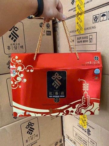 Nước Hồng Sâm Cao Cấp Sobaek Hộp 30 Gói - Bổ Dưỡng, Tăng Cường Sức Đề Kháng