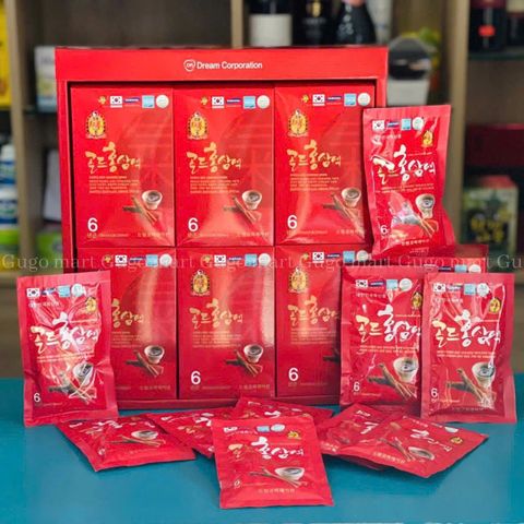 Hộp Nước Hồng Sâm Dulim 70ml x 6 Hộp – Thức Uống Bổ Dưỡng Tăng Cường Sức Khỏe, Món Quà Thiện Dụng Cho Sức Khỏe