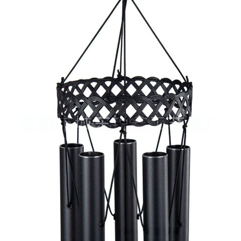 Chuông gió phong thuỷ nhạc thiền cao cấp size 80 cm, chuông gió treo cửa chữa lành, trị liệu 432HZ