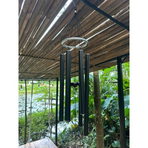 Chuông gió phong thủy nhạc thiền size 95 cm cao cấp âm trong mới, chuông chùa, chuông treo cửa