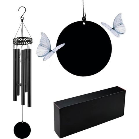 Chuông gió phong thuỷ nhạc thiền cao cấp size 80 cm, chuông gió treo cửa chữa lành, trị liệu 432HZ