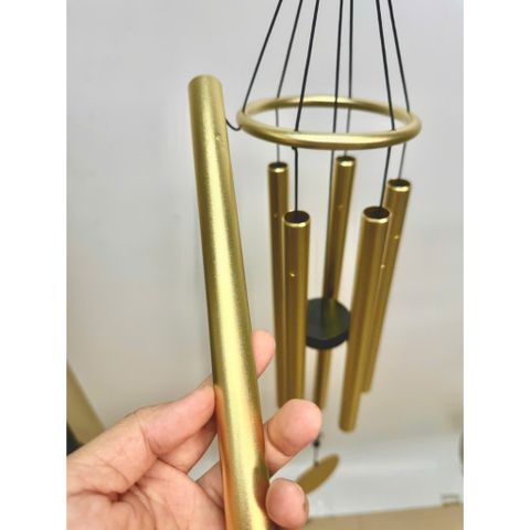 Chuông gió phong thủy nhạc thiền size 95 cm cao cấp âm trong mới, chuông chùa, chuông treo cửa