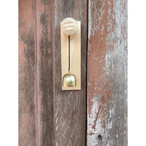 Chuông Gió Gỗ Treo Cửa Chuông cửa, chuông báo khách trang trí nhà cửa, văn phòng decor