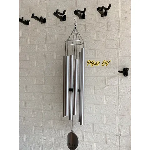 Chuông gió phong thuỷ nhạc thiền 6 thanh Nature's Melody 1m2 cao cấp, chuông gió treo cửa, 432Hz