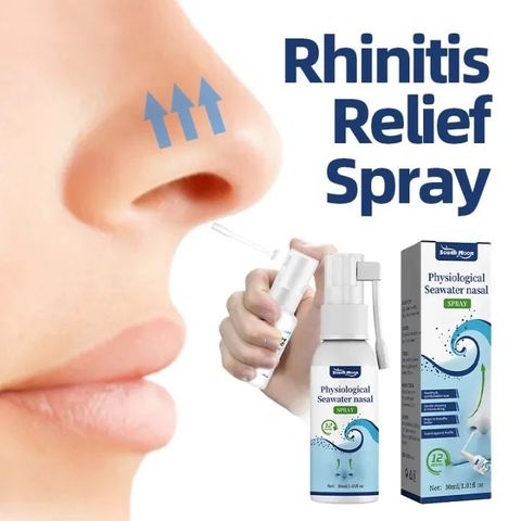 Nước Biển Sâu Xịt Mũi Dạng Phun Sương Cho Người Lớn - Giảm Ngạt Mũi, Khô Rát Mũi Tứcc Thiì - Ann Toànn Dịu Nhẹ