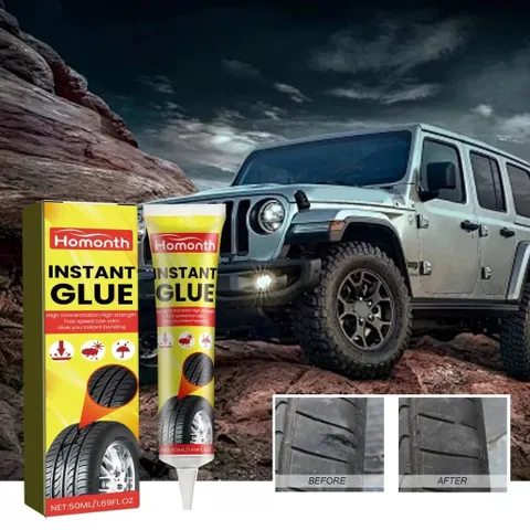 Keo Dán Vá Lốp, Sửa Lốp Nứt, Vết Rách Lốp Cho Ô tô, Xe Máy Bền Chắc Như Mới, Đàn Hồi Cao, Chịu Nhiệt Tốt