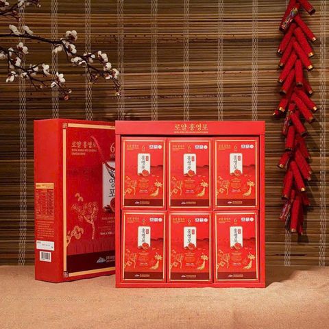 Nước Hồng Sâm Linh Chi Daesan 70ml x 30 Gói - Tăng cường sức đề kháng, Bổ dưỡng sức khỏe tự nhiên