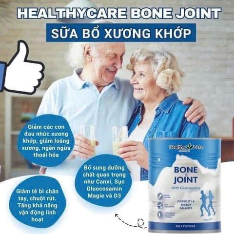 Sữa Bone & Joint Healthy Care 600g – Bổ sung canxi, Tốt xương