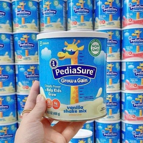 Sữa Bột Pediasure Shake Mix Hương Vanilla 400g - Bổ Dưỡng và Tăng Cường Sức Khỏe Cho Trẻ Em