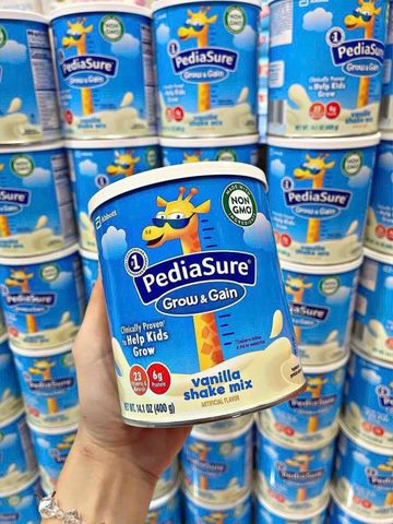 Sữa Bột Pediasure Shake Mix Hương Vanilla 400g - Bổ Dưỡng và Tăng Cường Sức Khỏe Cho Trẻ Em