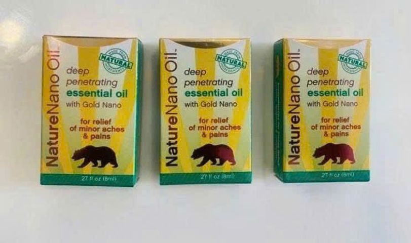 Dầu Xoa Bóp Con Gấu Naturenano Oil 8ml - Giảm Đau, Thư Giãn Nhanh Chóng, Sản Phẩm Chăm Sóc Sức Khỏe Tự Nhiên