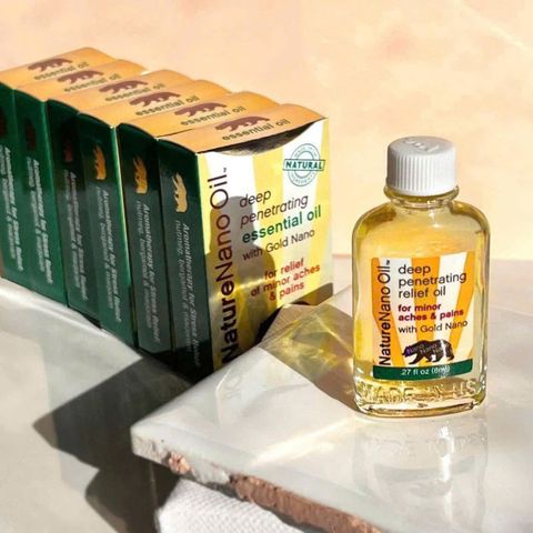 Dầu Xoa Bóp Con Gấu Naturenano Oil 8ml - Giảm Đau, Thư Giãn Nhanh Chóng, Sản Phẩm Chăm Sóc Sức Khỏe Tự Nhiên