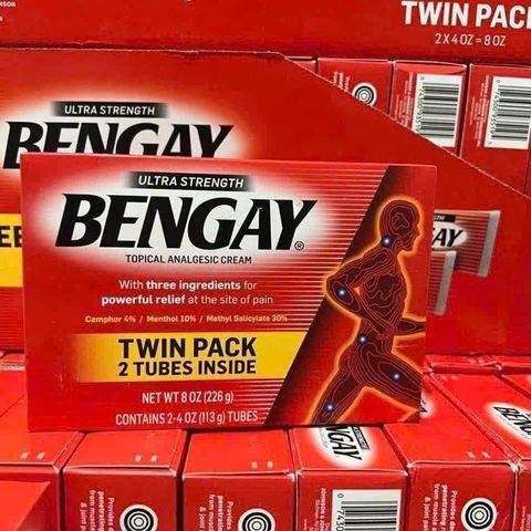 Set 2 Kem Xoa Bóp Giảm Đau Bengay Ultra Strength 113g – Giảm Đau Nhanh, Làm Ấm Cơ Bắp, Sản Phẩm Chăm Sóc Sức Khỏe