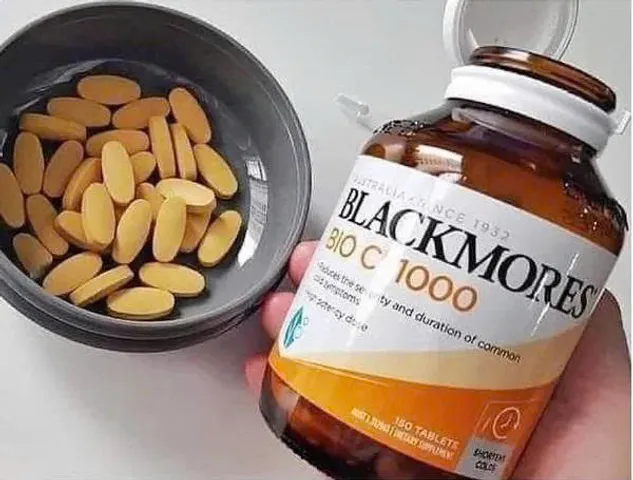Viên Uống Bổ Sung Vitamin C Blackmores Bio C 1000mg Lọ 31 Viên