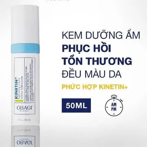 Kem Dưỡng Da Obagi Clinical Kinetin+ 50ml - Phục Hồi Da, Dưỡng Ẩm Sâu, Chăm Sóc Da
