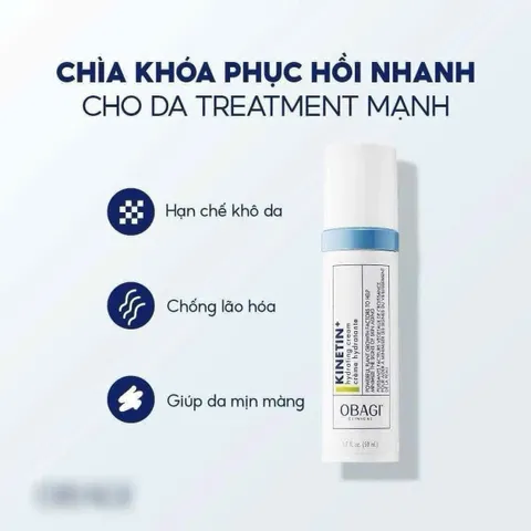 Kem Dưỡng Da Obagi Clinical Kinetin+ 50ml - Phục Hồi Da, Dưỡng Ẩm Sâu, Chăm Sóc Da