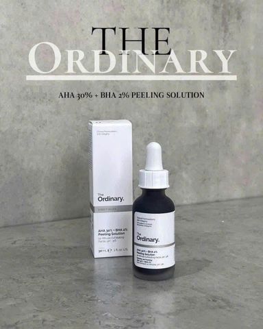 Tinh Chất The Ordinary AHA 30% + BHA 2% Peeling 30ml – Tẩy Da Chết Sâu, Làm Mờ Thâm Nám, Dưỡng Da Mặt Chuyên Sâu