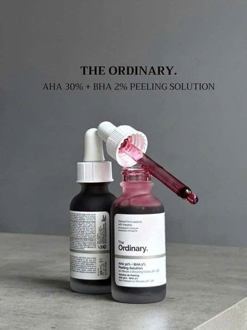 Tinh Chất The Ordinary AHA 30% + BHA 2% Peeling 30ml – Tẩy Da Chết Sâu, Làm Mờ Thâm Nám, Dưỡng Da Mặt Chuyên Sâu