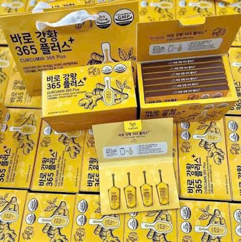 (Hàn Quốc) Tinh chất nghệ Curcumin 365 Plus B-Medi Hỗ Trợ Dạ Dày Đẹp Da