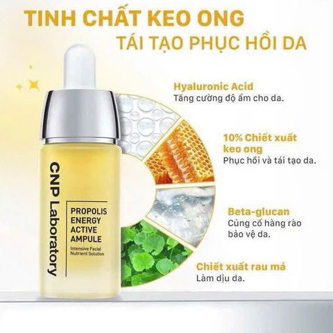 Serum CNP Propolis 30ml - Serum Phục Hồi Da, Cấp Ẩm Mạnh Mẽ từ CNP Laboratory, Chăm Sóc Da Mặt Chuyên Nghiệp