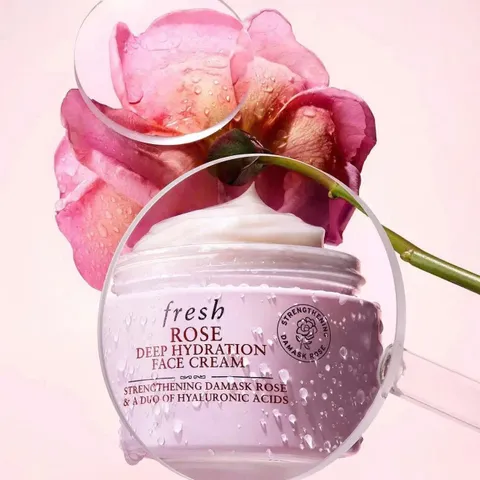 Kem Dưỡng Da Fresh Rose Strengthening Damask 50ml - Cấp Ẩm, Làm Dịu Da, Chăm Sóc Da Mặt Chất Lượng 