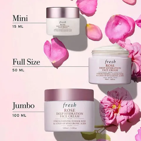 Kem Dưỡng Da Fresh Rose Strengthening Damask 50ml - Cấp Ẩm, Làm Dịu Da, Chăm Sóc Da Mặt Chất Lượng 