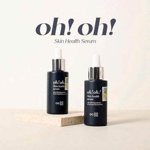 Serum Oh! Oh! Skin Health 30ml - Dưỡng Sáng Da, Cải Thiện Kết Cấu Da Mặt, Mỹ Phẩm Chăm Sóc Da Chất Lượng 