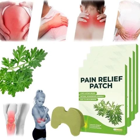 Hộp 10 Miếng Dán Ngải Cứu Vai Gáy Giảm Đau Cổ Vai Gáy