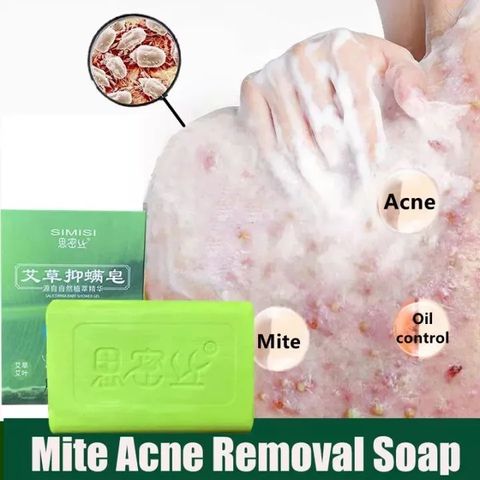 Xà Bông Sinh Dược Giảm Mụn Lưng 100% Xà phòng Ngải cứu