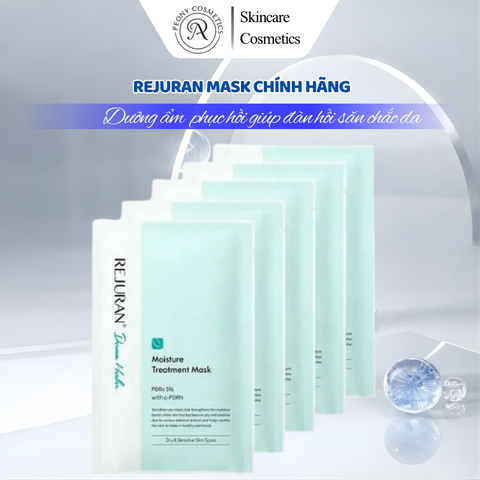 Mặt Nạ Rejuran Moisture Treatment Mask hộp 5 miếng- dưỡng ẩm phục hồi cho làn da săn chắc đàn hồi da nhập khẩu chính hãng