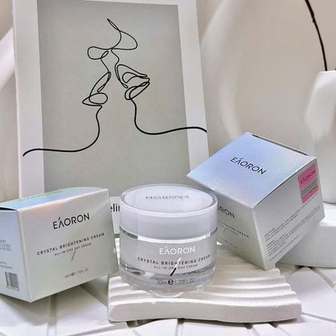 Kem Dưỡng Trắng Da Eaoron Crystal White 50ml - Kem Sáng Da Chăm Sóc Da Mặt Hiệu Quả, Ngừa Lão Hóa, Làm Sáng Tông Màu Da