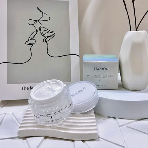 Kem Dưỡng Trắng Da Eaoron Crystal White 50ml - Kem Sáng Da Chăm Sóc Da Mặt Hiệu Quả, Ngừa Lão Hóa, Làm Sáng Tông Màu Da