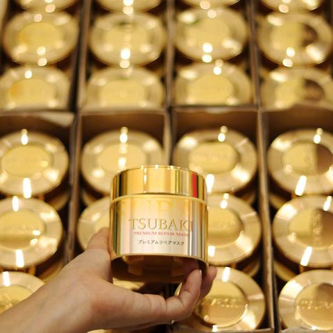 Mặt nạ tóc Tsubaki Premium Repair 180g – phục hồi hư tổn, mềm mượt