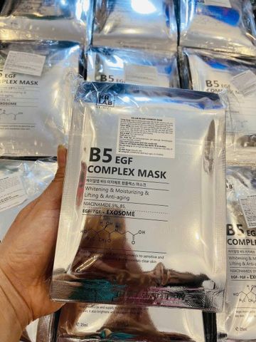 Set 10 Mặt Nạ Kr.Lab EGF B5 - Phục Hồi Da, Cấp Ẩm Dưỡng Da Mềm Mại, Làm Sáng Màu Da