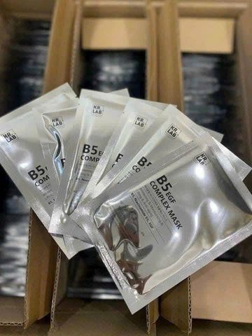 Set 10 Mặt Nạ Kr.Lab EGF B5 - Phục Hồi Da, Cấp Ẩm Dưỡng Da Mềm Mại, Làm Sáng Màu Da