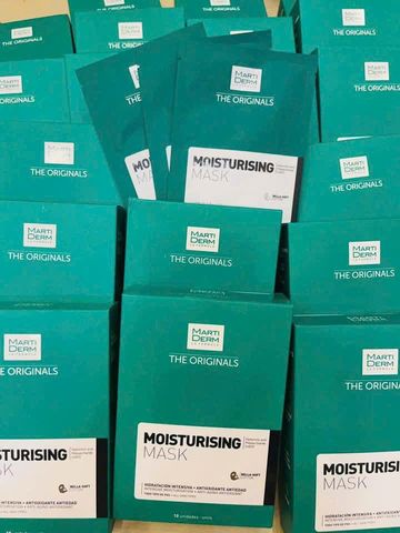 Mặt nạ MartiDerm Moisturerin 10 miếng - Dưỡng ẩm sâu và phục hồi da, sản phẩm chăm sóc sắc đẹp chất lượng