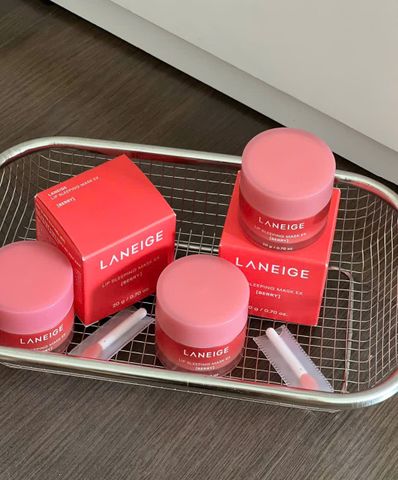Mặt Nạ Ngủ Môi Laneige Berry 20g - Dưỡng Mềm Môi, Giảm Khô Nứt, Sản Phẩm Làm Đẹp Được Yêu Thích