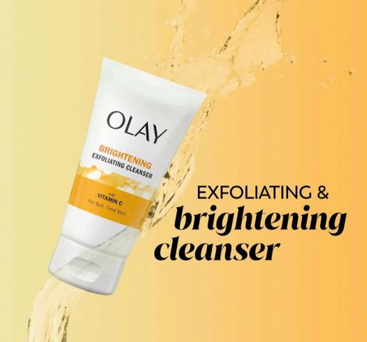 Sữa Rửa Mặt Olay Vitamin C + Peptide 150ml - Làm Sáng Da, Ngăn Ngừa Nhờn, Chăm Sóc Da Chuyên Sâu