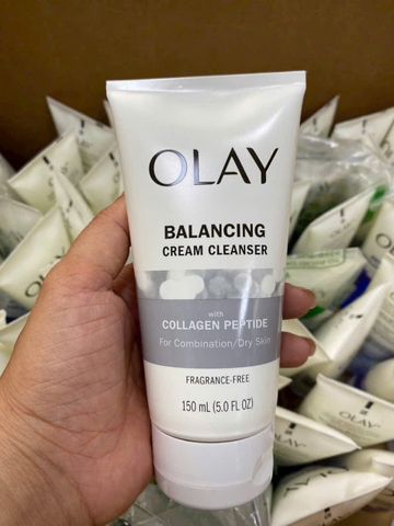 Sữa Rửa Mặt Olay Collagen Peptide 24 - Dưỡng Ẩm, Dịu Da, Giúp Làm Sạch Sâu 150ml - Sản Phẩm Chăm Sóc Da Hiệu Quả