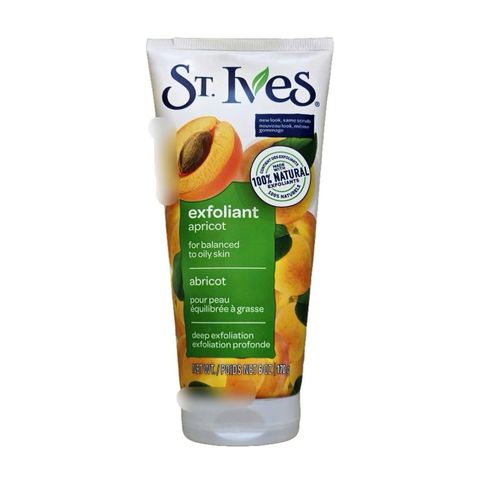 Sữa Rửa Mặt St.Ives Fresh Skin Apricot 170g - Sạch Sâu, Làm Sáng Da, Chăm Sóc Da Mặt Tự Nhiên, Dưỡng Ẩm, Dành Cho Mọi Loại Da