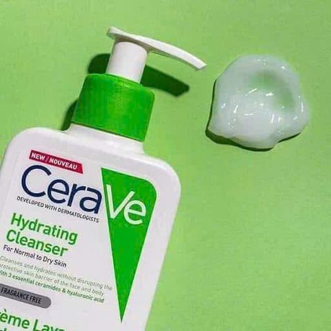 Sữa Rửa Mặt CeraVe Hydrating Cleanser 473ml - Cấp Ẩm Dịu Nhẹ, Dành Cho Da Khô & Nhạy Cảm, Dưỡng Da Tối Ưu