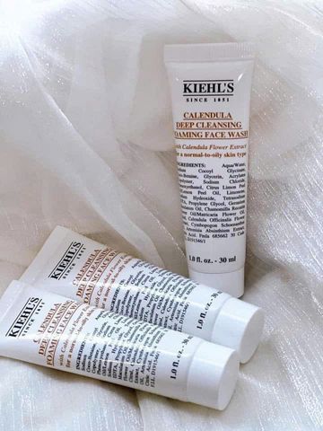 Sữa Rửa Mặt Kiehl's Calendula 30ml – Dưỡng Ẩm, Giảm Dầu Thừa, Dịu Da, Chăm Sóc Da Mặt 