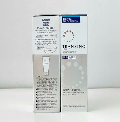 Sữa Rửa Mặt Transino Clear Wash 100g - Làm Sáng Da, Giảm Thâm, Chăm Sóc Da Hiệu Quả, Dưỡng Ẩm Từ Thiên Nhiên